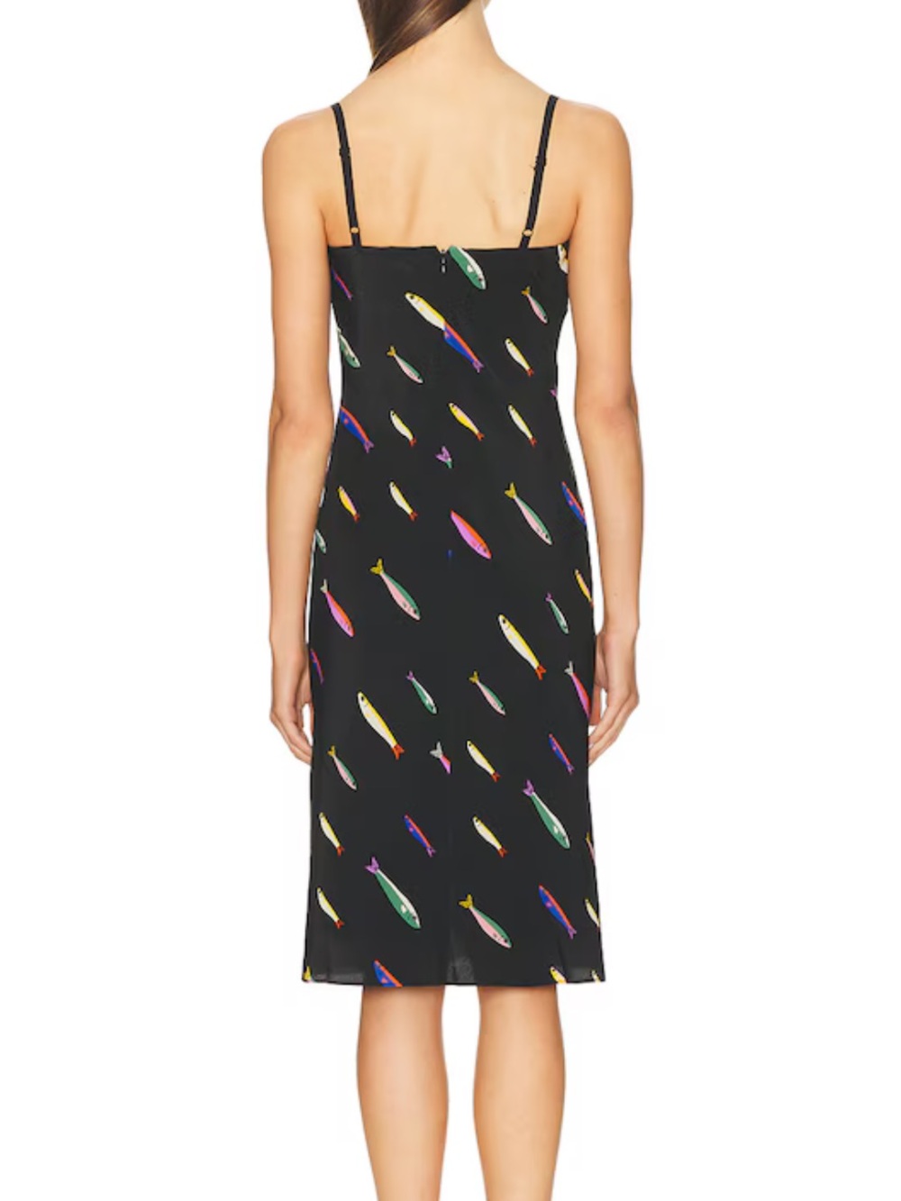 STAUD Sardine Evangeline Silk Dress - Picture 5 of 5